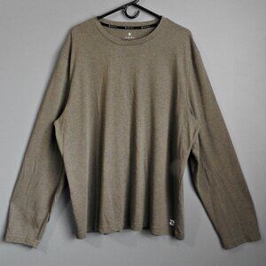 2/$15 Zelos Men's 2XL Crew Neck Long Sleeve Fitness Shirt